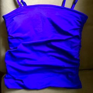 Venus Swimwear Slimming Tankini Top Cobalt Blue Brand New Top